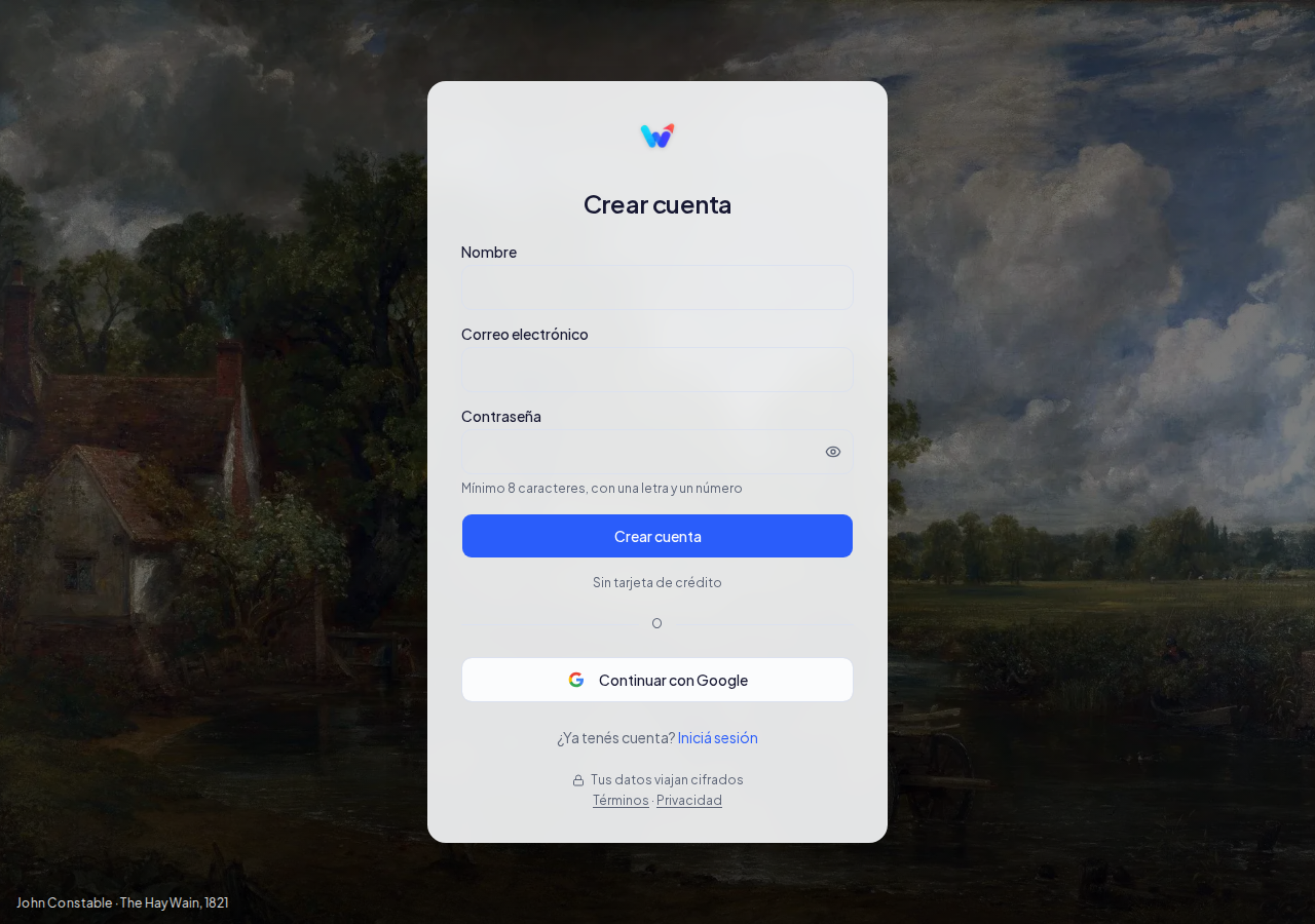 Crear tu cuenta